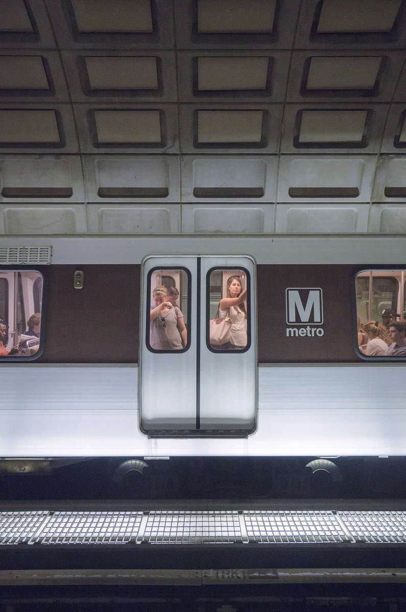 NANCY SIRKIS - DC Metro12" x 16" - $450